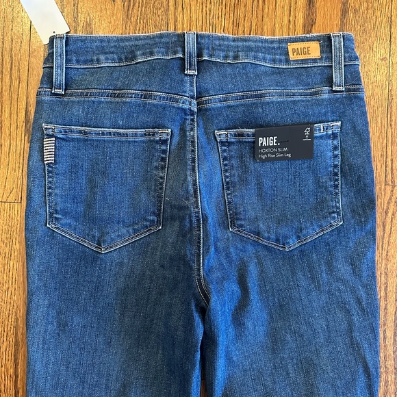 Medium Blue Distressed Skinny Jeans - Picture 6 of 6